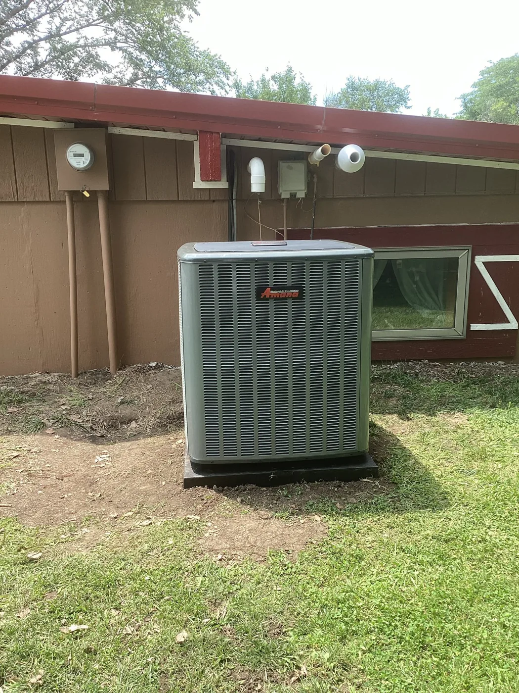 3 ton 17.2 SEER2 2-Stage Amana Air Conditioner by A-1 Plumbing Heating Cooling Electrical
