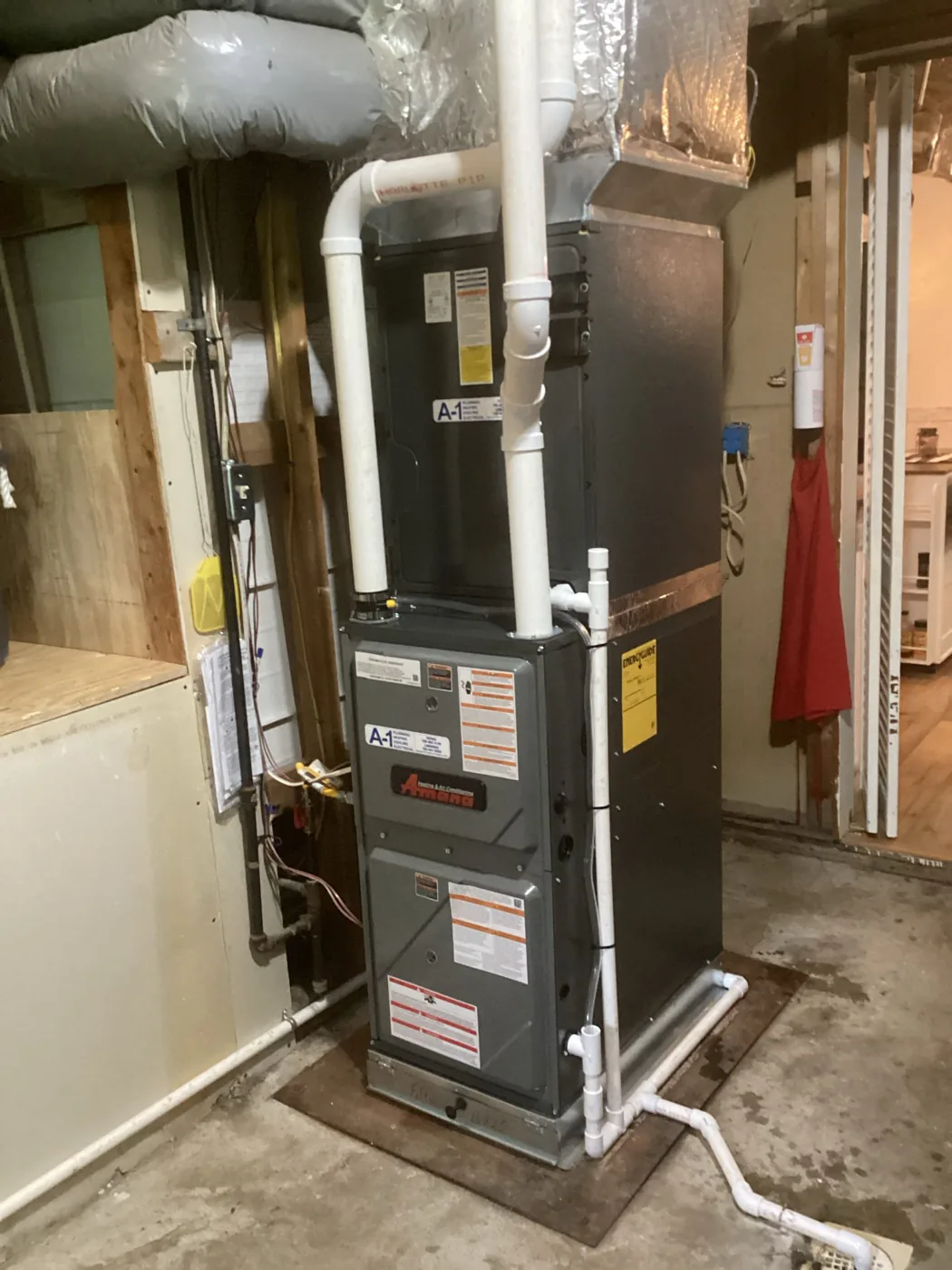 96% 80,000 BTU Variable Spped Amana Furnace by A-1 Plumbing Heating Cooling Electrical
