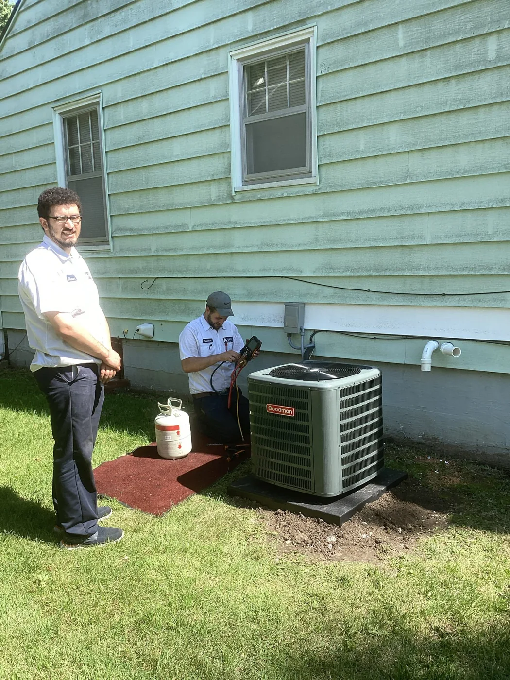 AC install 27 by A-1 Plumbing Heating Cooling Electrical