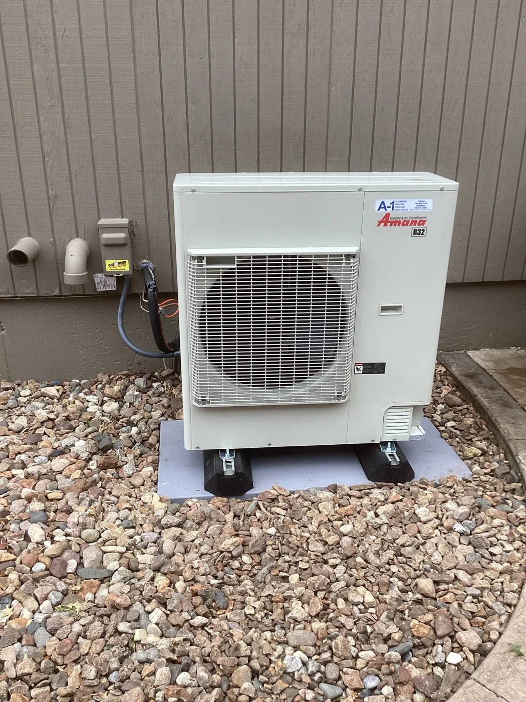 AC install 6 by A-1 Plumbing Heating Cooling Electrical