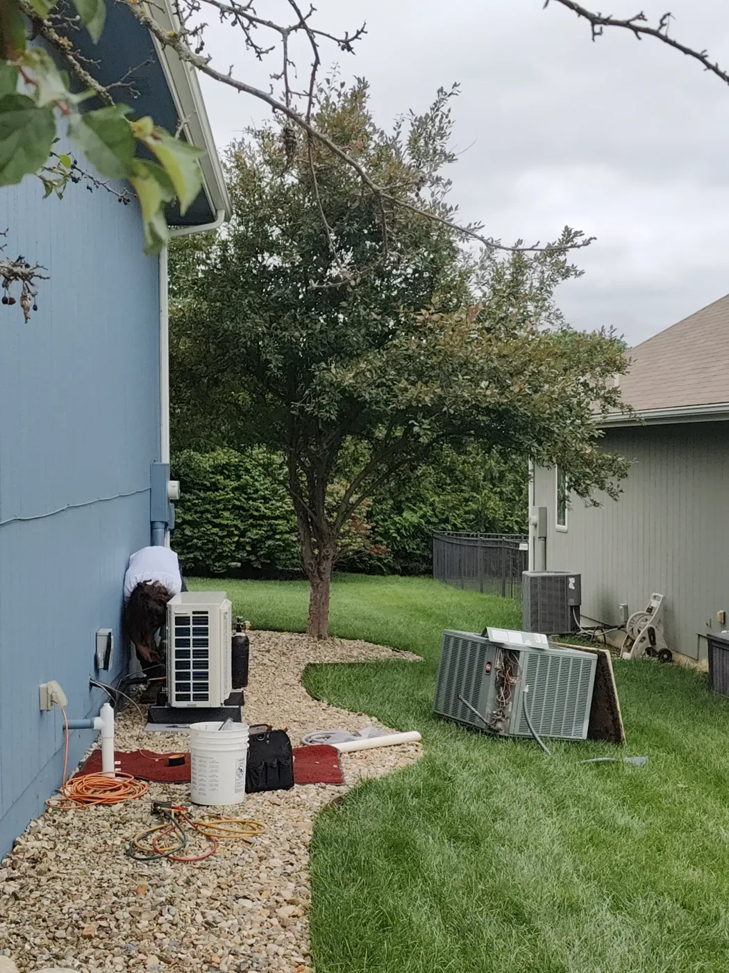 AC Installation by A-1 Plumbing Heating Cooling Electrical