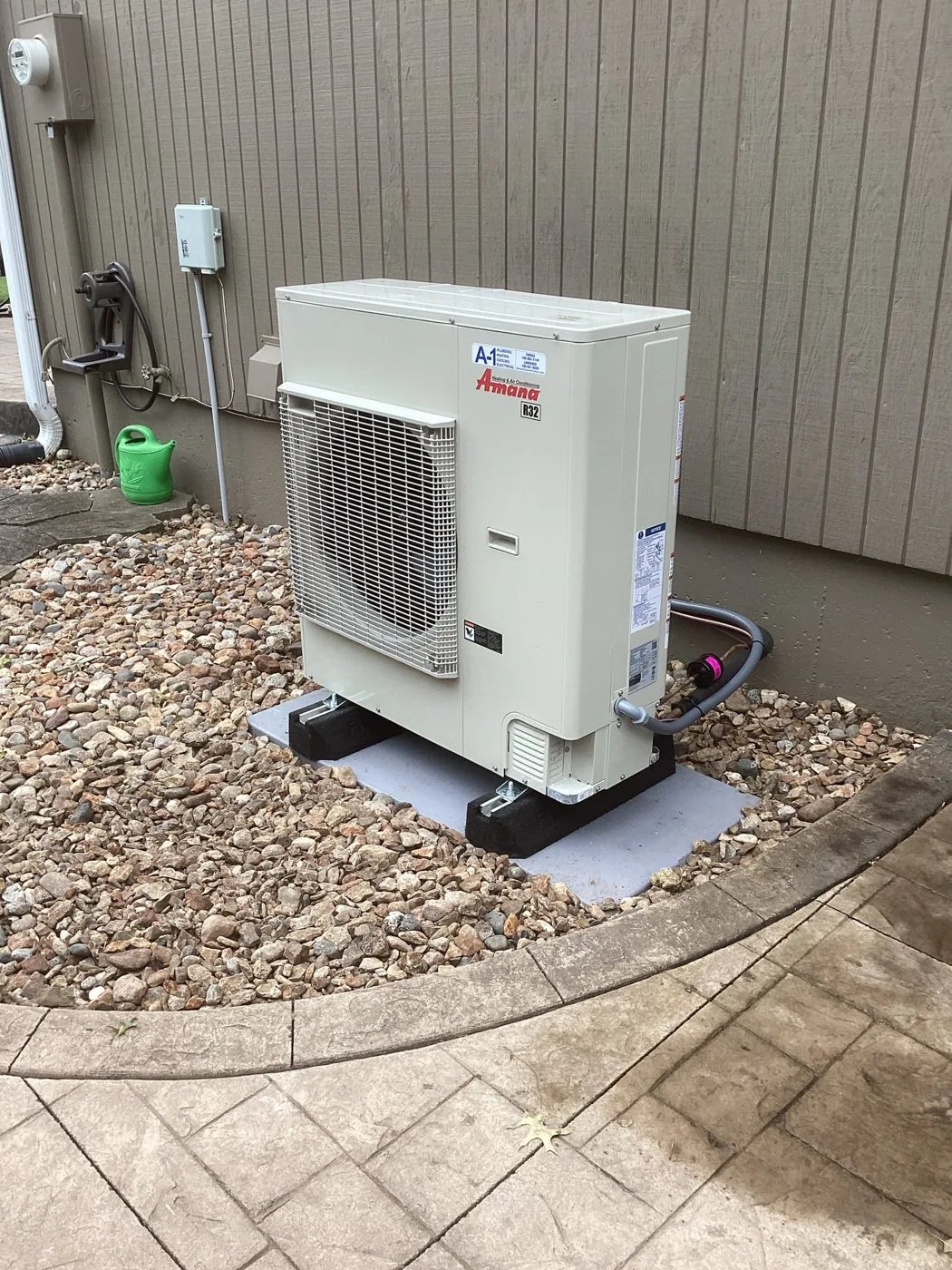 Amana 16.2 SEER2 Inverter 3.5 ton Air Conditioner by A-1 Plumbing Heating Cooling Electrical