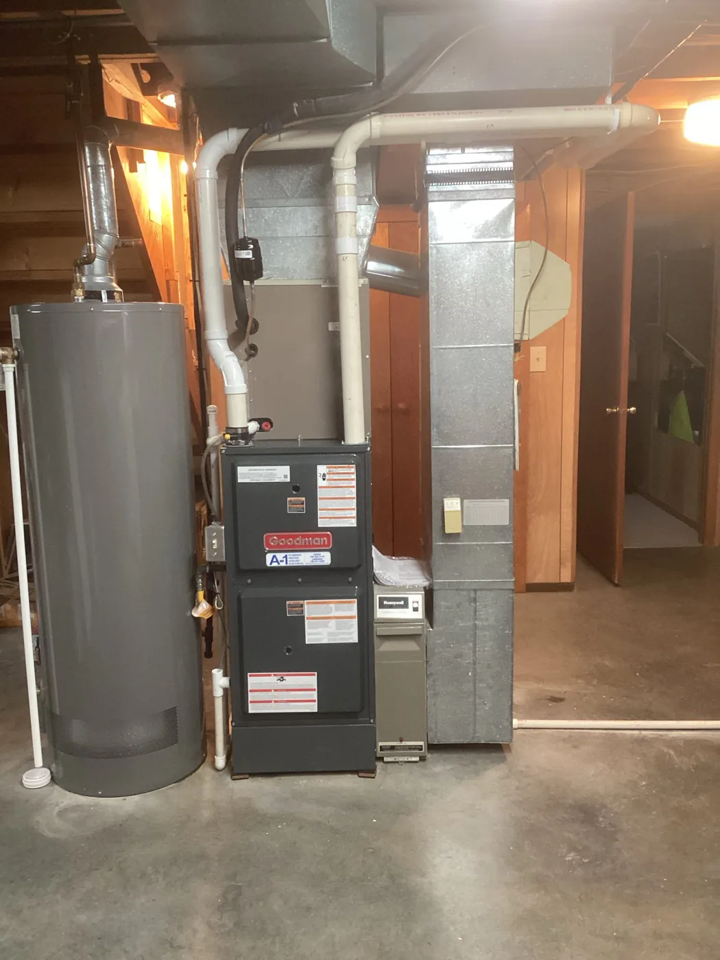 Furnace Install 16 by A-1 Plumbing Heating Cooling Electrical