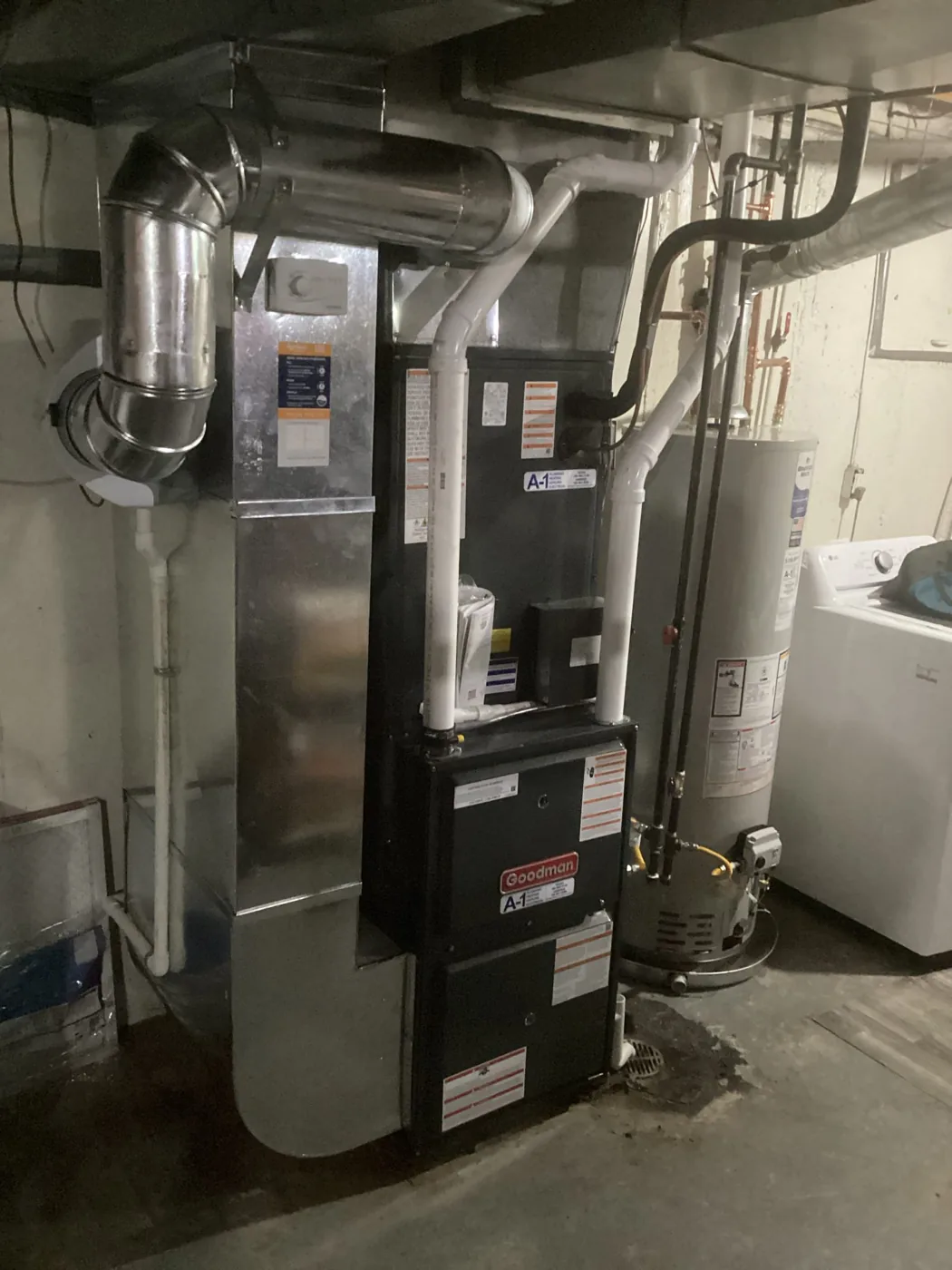 Furnace Install 19 by A-1 Plumbing Heating Cooling Electrical