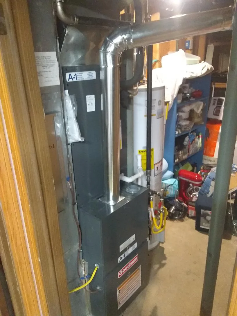 Furnace Install 20 by A-1 Plumbing Heating Cooling Electrical