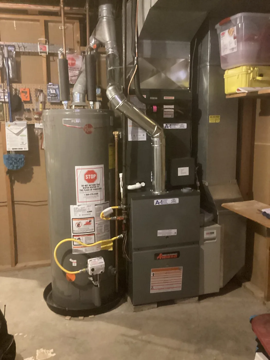 Furnace Install 5 by A-1 Plumbing Heating Cooling Electrical