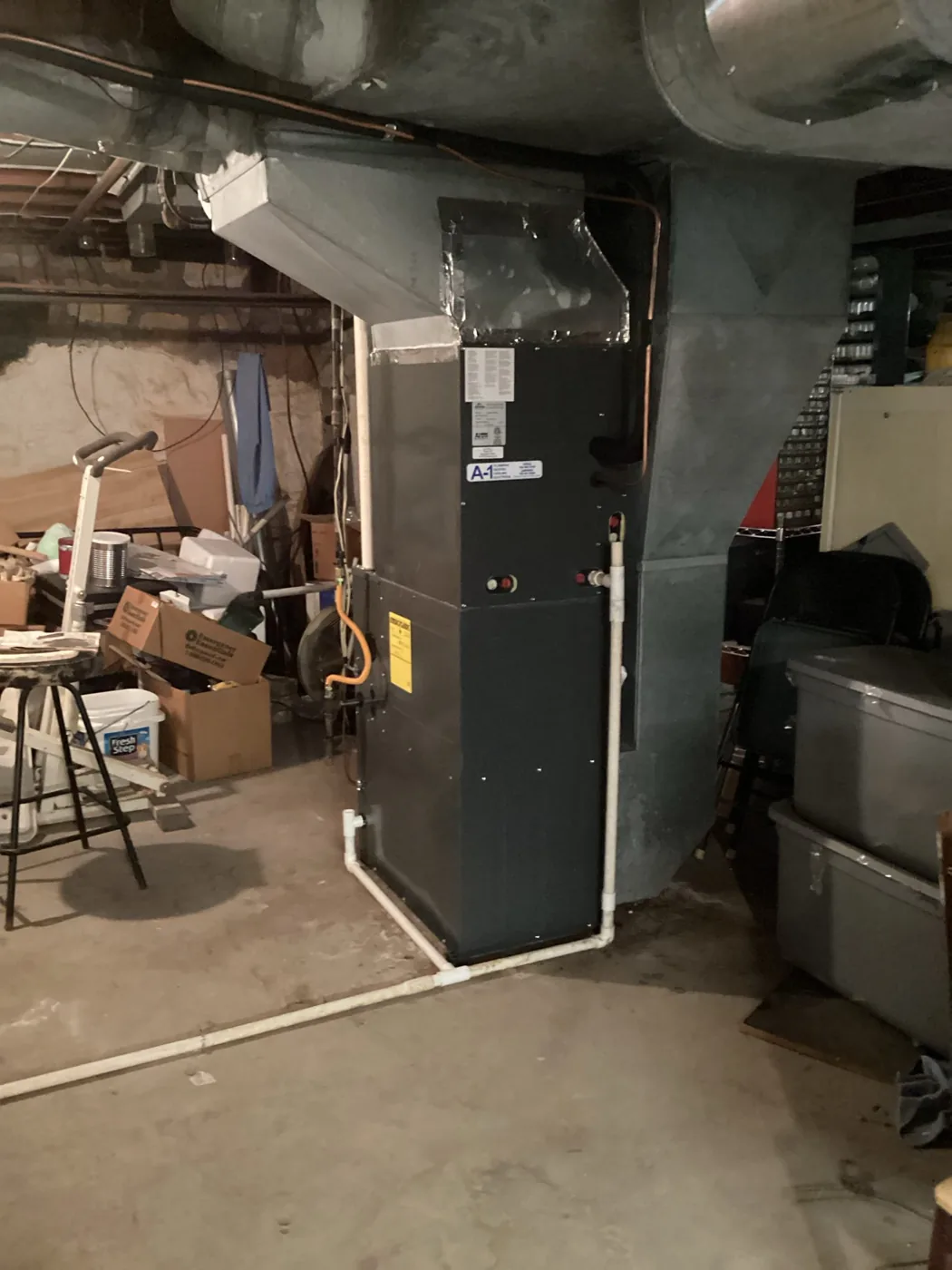 Furnace Install 9 by A-1 Plumbing Heating Cooling Electrical