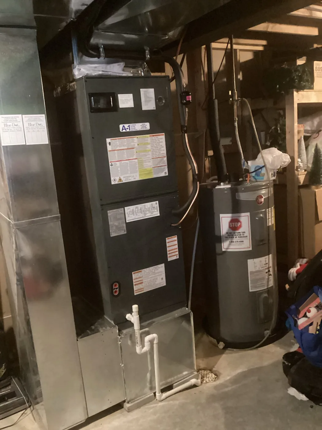 2026-07-02 HVAC 19 SEER System Installation b by A-1 Plumbing Heating Cooling Electrical